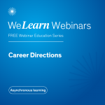 Career Directions webinar series January 8th-Feb 26, 2025