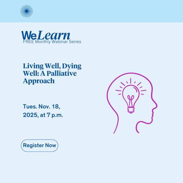 Non-Member Registration -Living Well, Dying Well: A Palliative Approach November 18, 2025 @7pm