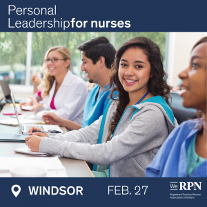 WINDSOR - Personal Leadership: Leading From Where You Are - February 27, 2026