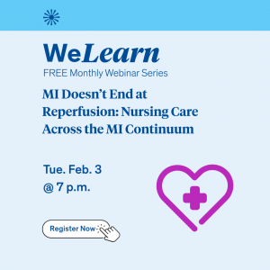 Non-Member Registration -MI Doesn’t End at Reperfusion: Nursing Care Across the MI Continuum February 03, 2026 @7pm